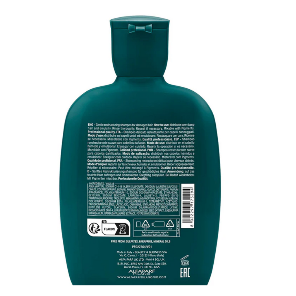 Semi di Lino / Shampoo ristrutturante per capelli danneggiati